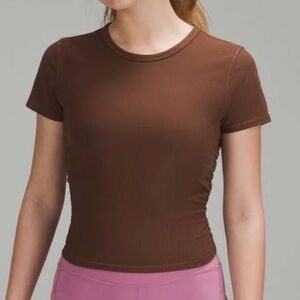 Lululemon All It Takes Ribbed Nulu Tee
